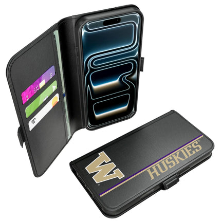 University of Washington Huskies Sidebar Folio 2.0 Case for Apple iPhone