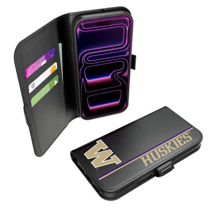 University of Washington Huskies Sidebar Folio 2.0 Case for Apple iPhone
