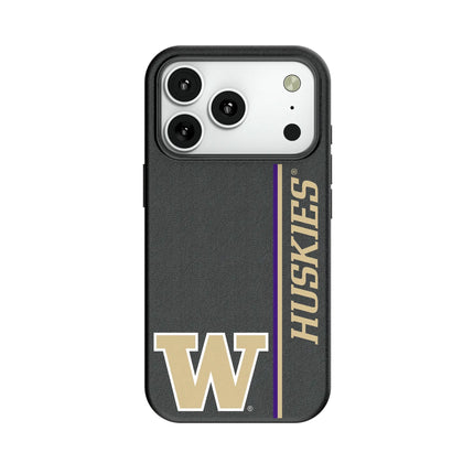 University of Washington Huskies Sidebar MagSafe Compatible Phone Case for Apple iPhone