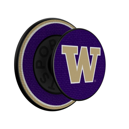 University of Washington Huskies Stripe PopSockets Magnetic Phone Grip and Stand