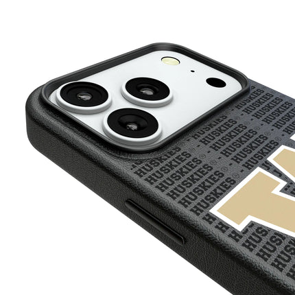 University of Washington Huskies Text Backdrop MagSafe Compatible Phone Case for Apple iPhone
