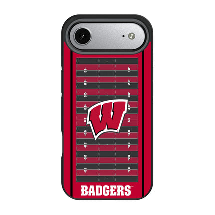 University of Wisconsin Badgers Field Bump Phone Case for Apple iPhone