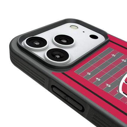 University of Wisconsin Badgers Field Bump Phone Case for Apple iPhone