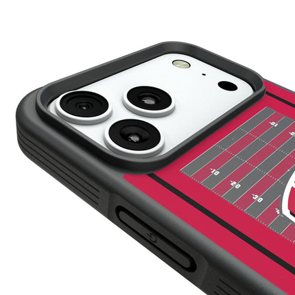University of Wisconsin Badgers Field Bump Phone Case for Apple iPhone