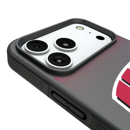 University of Wisconsin Badgers Linen Bump Phone Case for Apple iPhone
