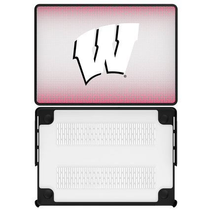 University of Wisconsin Badgers Linen Laptop Case for Apple MacBook
