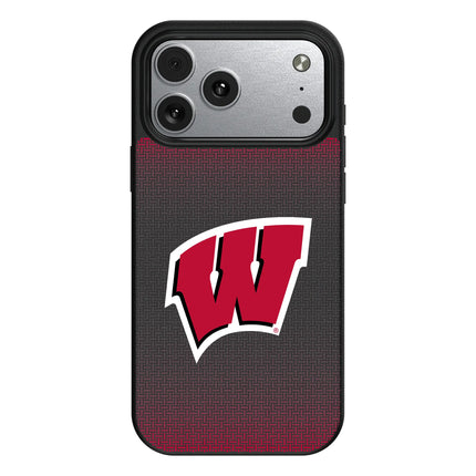 University of Wisconsin Badgers Linen MagSafe Compatible Phone Case for Apple iPhone