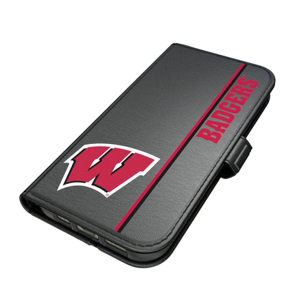 University of Wisconsin Badgers Sidebar Folio 2.0 Case for Apple iPhone