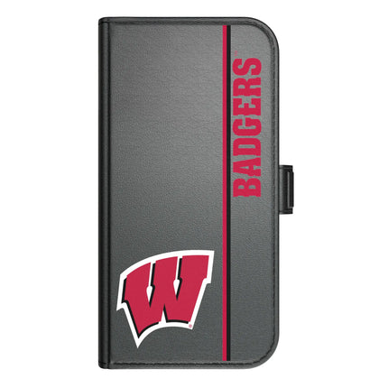 University of Wisconsin Badgers Sidebar Folio 2.0 Case for Apple iPhone