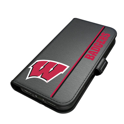 University of Wisconsin Badgers Sidebar Folio 2.0 Case for Apple iPhone