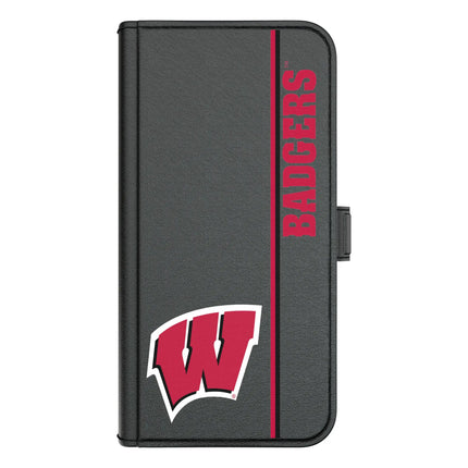 University of Wisconsin Badgers Sidebar Folio 2.0 Case for Apple iPhone