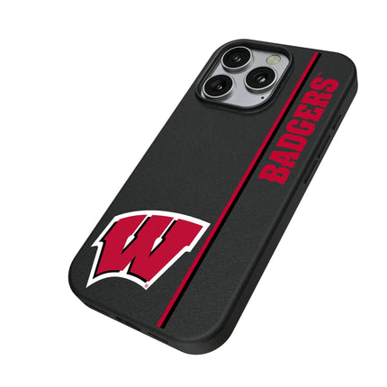 University of Wisconsin Badgers Sidebar MagSafe Compatible Phone Case for Apple iPhone