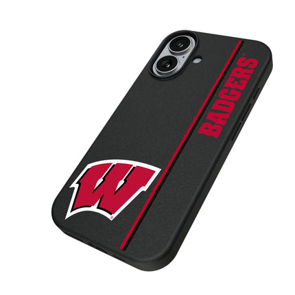 University of Wisconsin Badgers Sidebar MagSafe Compatible Phone Case for Apple iPhone
