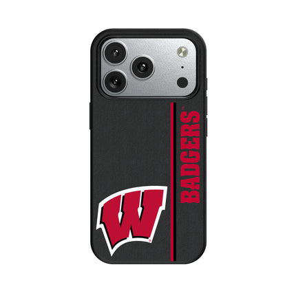 University of Wisconsin Badgers Sidebar MagSafe Compatible Phone Case for Apple iPhone