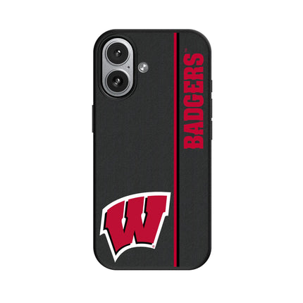 University of Wisconsin Badgers Sidebar MagSafe Compatible Phone Case for Apple iPhone