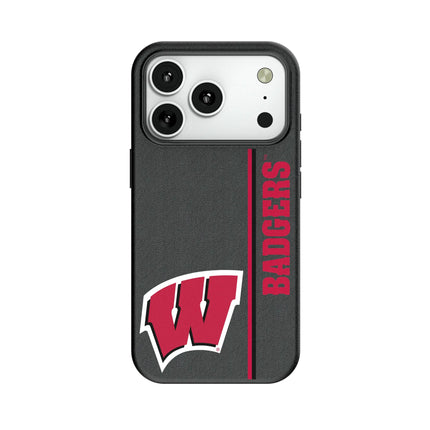 University of Wisconsin Badgers Sidebar MagSafe Compatible Phone Case for Apple iPhone