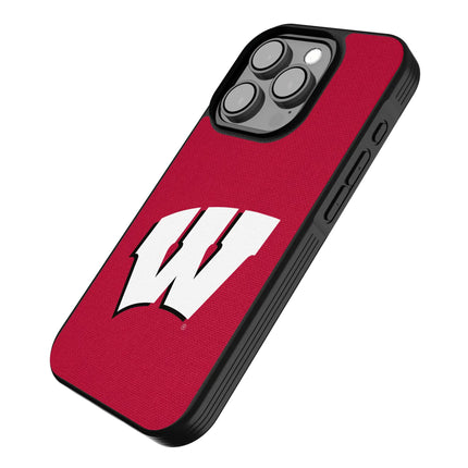 University of Wisconsin Badgers Solid Bump Phone Case for Apple iPhone