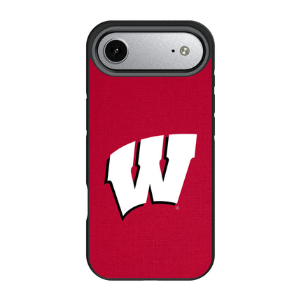 University of Wisconsin Badgers Solid Bump Phone Case for Apple iPhone