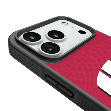 University of Wisconsin Badgers Solid Bump Phone Case for Apple iPhone