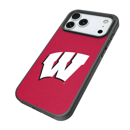 University of Wisconsin Badgers Solid Bump Phone Case for Apple iPhone