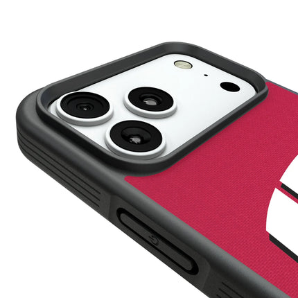 University of Wisconsin Badgers Solid Bump Phone Case for Apple iPhone