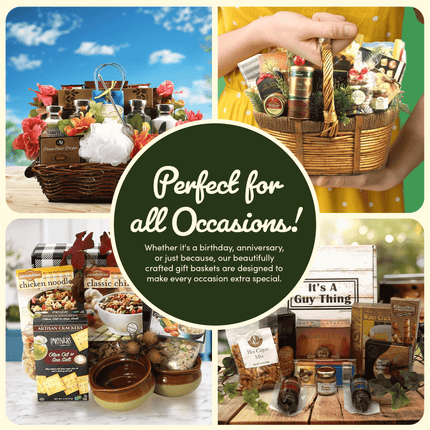 Savory Snack Sampler Gift Basket