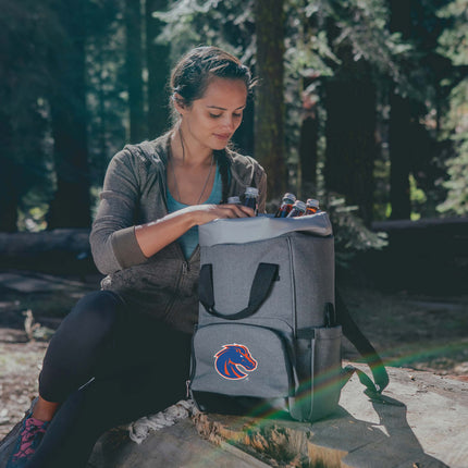 Boise State Broncos - On The Go Roll-Top Backpack Cooler