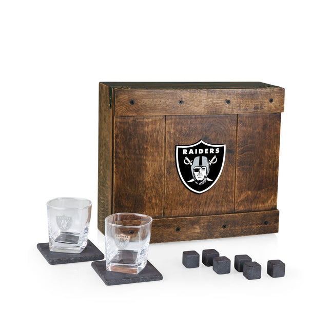 Las Vegas Raiders Whiskey Box Gift Set