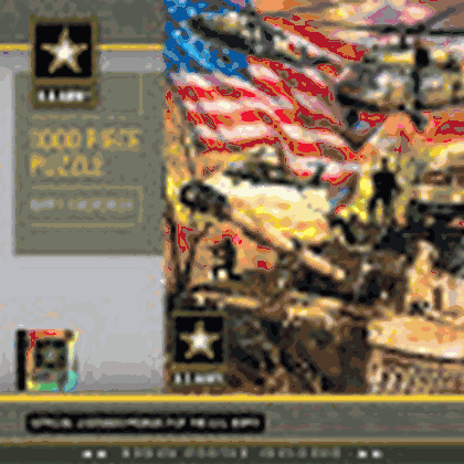 US Army Army Firepower 1000 Piece Puzzle