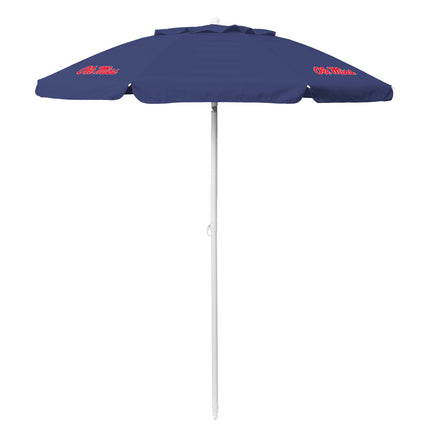 Ole Miss Rebels - 5.5 Ft. Portable Beach Umbrella
