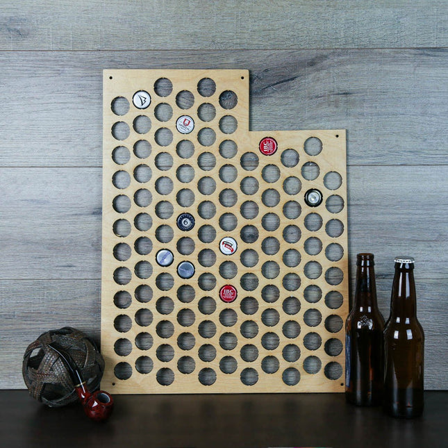 Utah Beer Cap Map