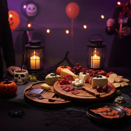 Haunted Mansion Gargoyle - Acacia Circo Cheese Cutting Board & Tools Set