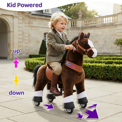 Model U® Horse Ride-On Toy Age 3–4 – Chocolate