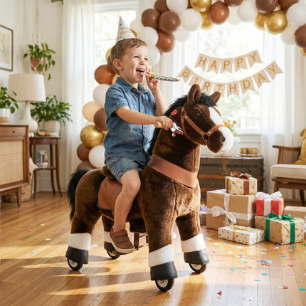 Model U® Horse Ride-On Toy Age 3–4 – Chocolate