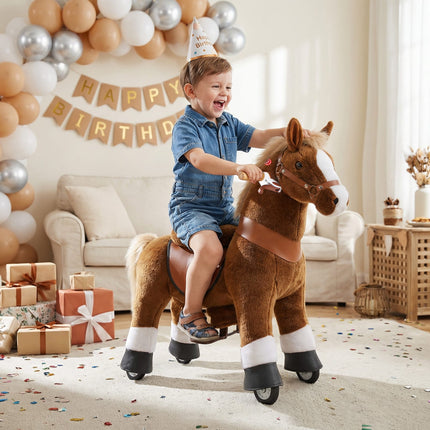 Model U® Horse Ride-On Toy Age 3–4 – Brown