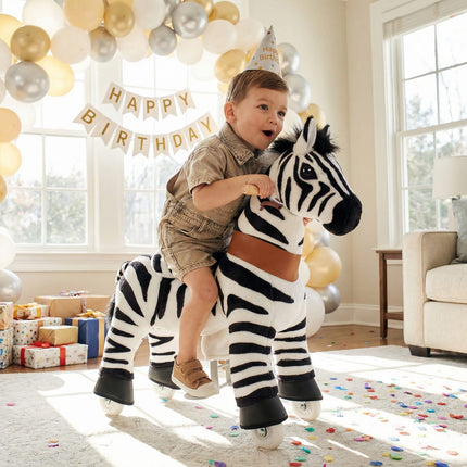 Model U® Zebra Ride-On Toy Age 3–4