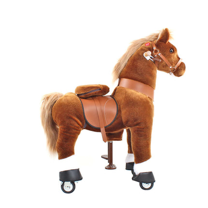 Model U® Horse Ride-On Toy Age 4–7 – Brown