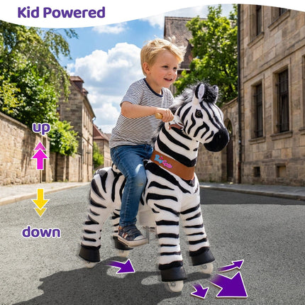 Model U® Zebra Ride-On Toy Age 4–7