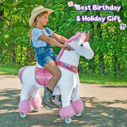 Model U® Unicorn Ride-On Toy Age 7+ – Pink