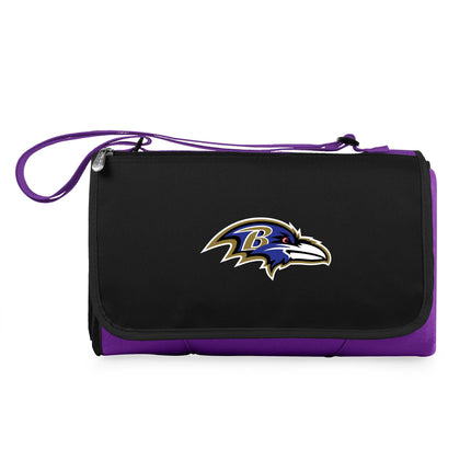 Baltimore Ravens Blanket Tote Outdoor Picnic Blanket