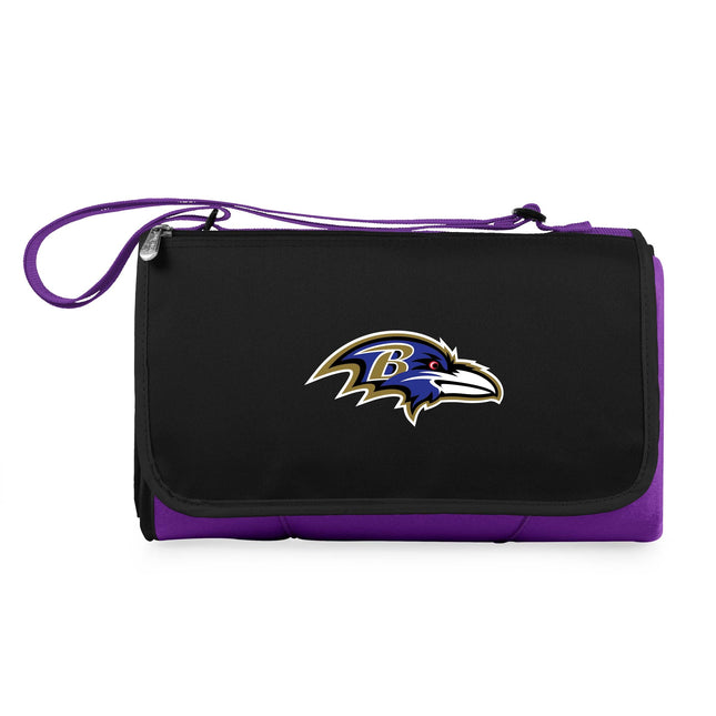 Baltimore Ravens Blanket Tote Outdoor Picnic Blanket