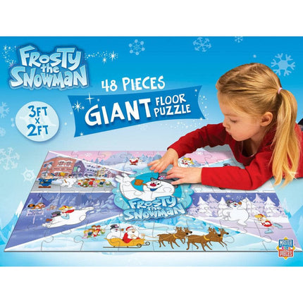 Frosty the Snowman 48 Piece Floor Jigsaw Puzzle