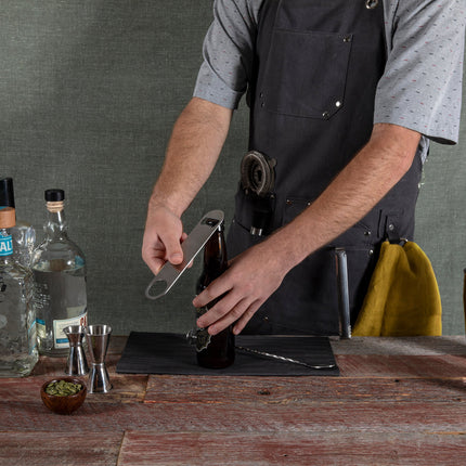 Collins Waxed Canvas Mixologist Apron