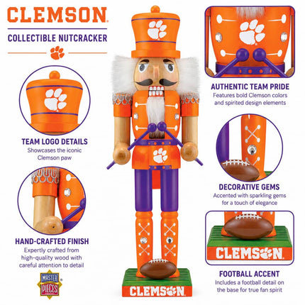 Clemson Tigers - Collectible Nutcracker