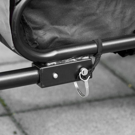 2-In-1 Pet Bike Trailer Stroller