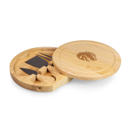 Boise State Broncos - Brie Cheese Cutting Board & Tools Set