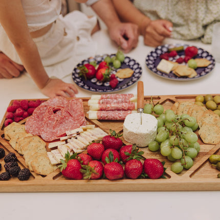 Acacia Grazing Charcuterie Sectioned Serving Board