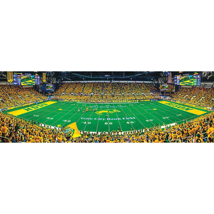 North Dakota State Bison - 1000 Piece Panoramic Jigsaw Puzzle