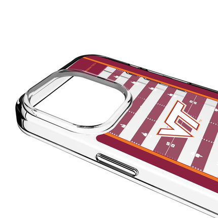 Virginia Tech Hokies Field Clear Phone Case for Apple iPhone