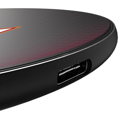 Virginia Tech Hokies Linen 15-Watt Wireless Charger